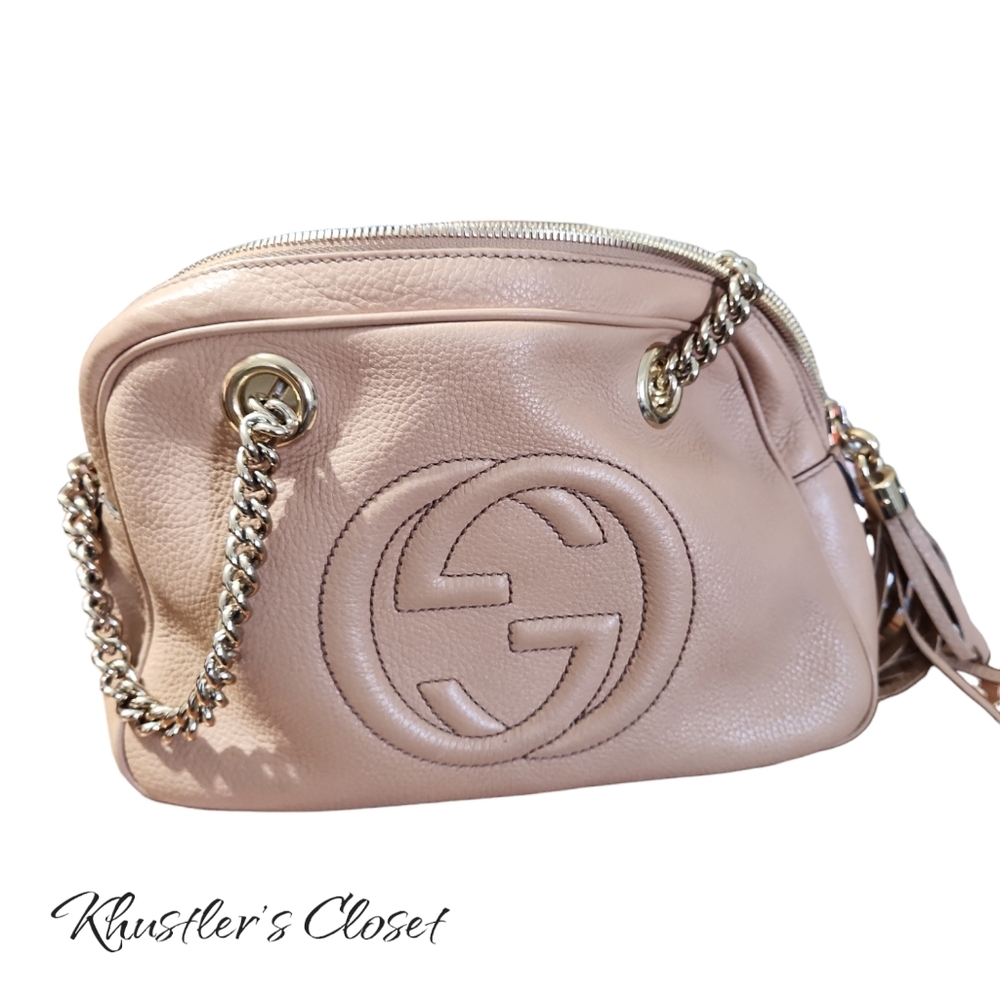 GUCCI Handbag Cellarius Camelia